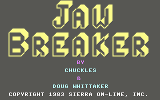 Jawbreaker II screenshot 2 for Commodore 64